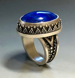Argentium Silver Granulation Ring, Ronda Coryell – Oct 23-25, Ronda Coryell Cost-$565 Kit- $130