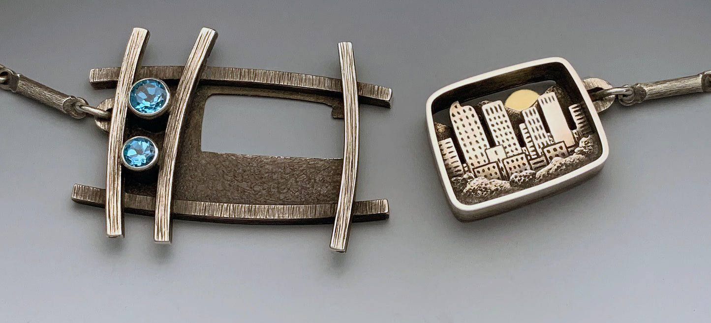 2025 Sept 26,27,28 Constructing Clasps with Dimensional Layering with Suzanne Williams. Cost-$495      Kit- $50