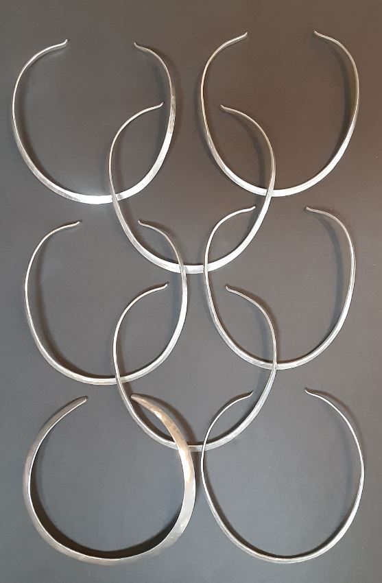 2026 September 25,26,27  Fred Zweig,  Forged Neck Collars    Cost-$499, Delrin blocks- $35