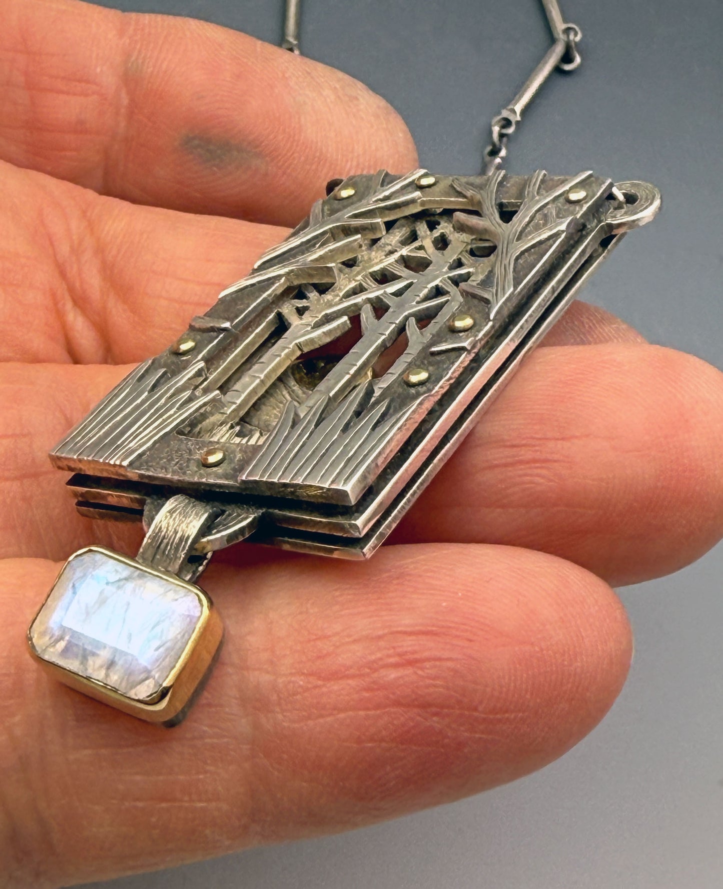 2026 February 20,21,22 Riveted Dimensional Pendant with Suzanne Williams Cost-$510, Kit-$30